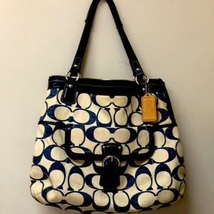 COACH CANVAS TOTE